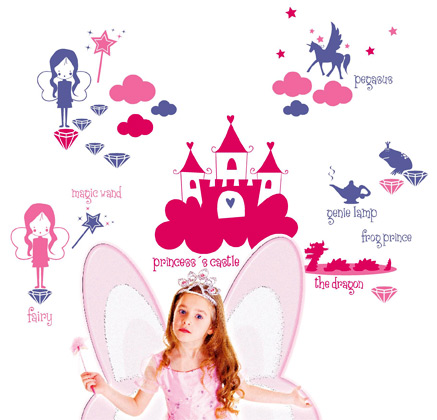 decoración infantil princesas