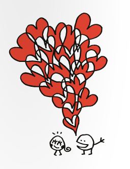 Vinilo decorativo Regalo de Amor