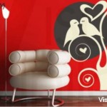 Vinilos decorativos San Valentin