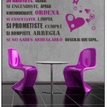 Vinilo Decorativo Consejos de convivencia