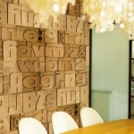 Fotomural con relieve