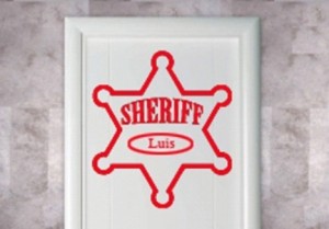 Vinilo Decorativo Sheriff