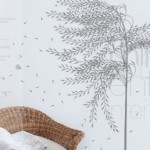Vinilo Decorativo Arbol al Viento