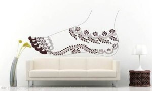 Vinilo Decorativo Pie Adornado