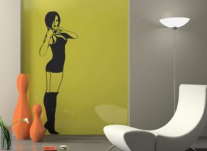 Vinilo Decorativo Chica
