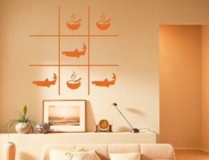 Vinilo Decorativo Sopa de Tiburon