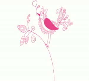 Vinilo Decorativo Pajaro