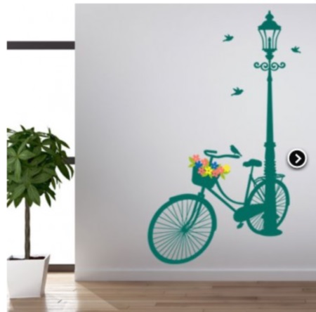Vinilo Decorativo Bicicleta