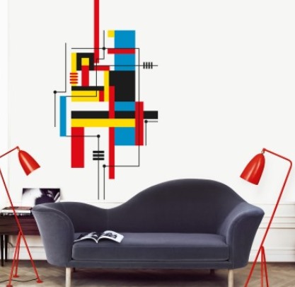 Vinilo Decorativo Bauhaus