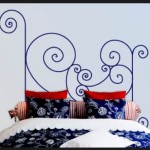 Vinilo Decorativo Forja Cabecero de cama