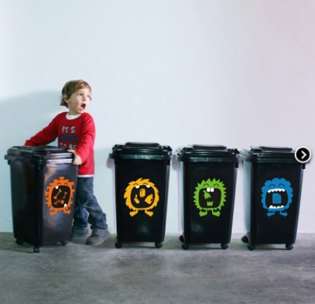 pegatina reciclar
