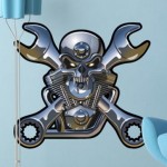 Vinilo Decorativo Motor